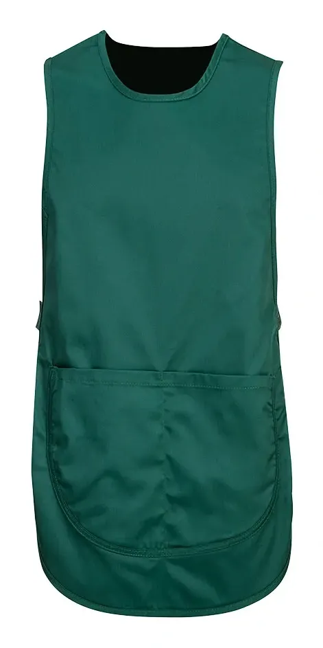 Portwest S843 Tabbard met Zak Flessengroen voorkant