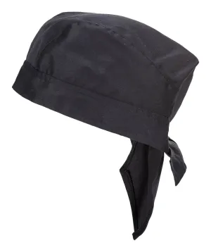 Portwest S903 Koks Bandana Zwart voorkant