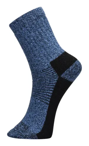 Portwest SK11 Thermo Sok Blauw voorkant