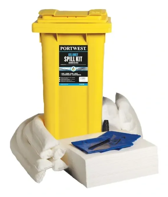 Portwest SM63 120 Liter Alleen Olie Kit Wit voorkant