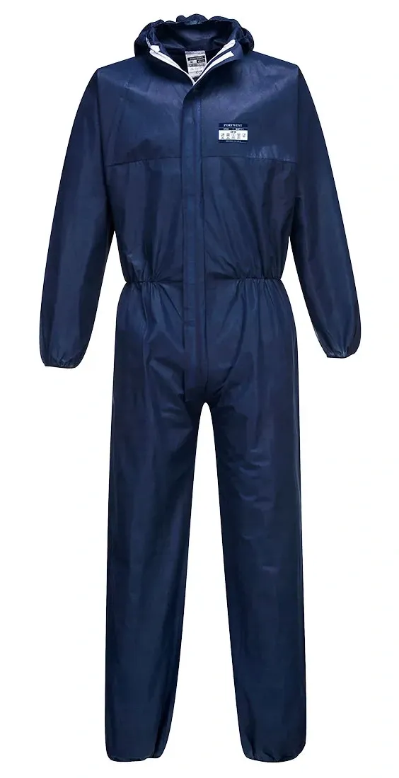 Portwest ST30 BizTex SMS Overall Type 5/6 (doos van 50 stuks) Marine voorkant