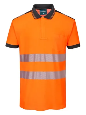 PW3 Hi-Vis Poloshirt Korte Mouw