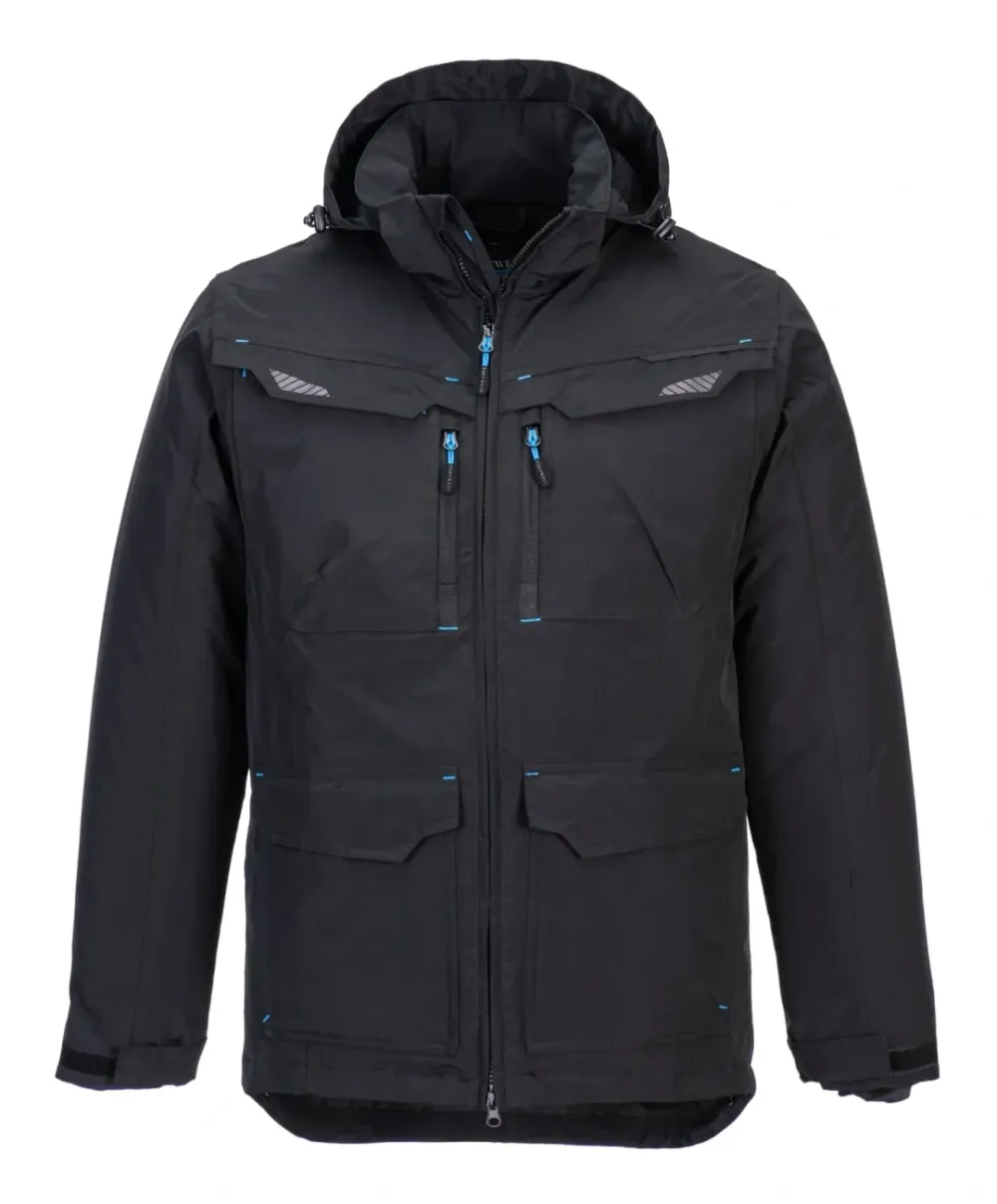 Portwest T740 WX3 Winterjack Zwart voorkant
