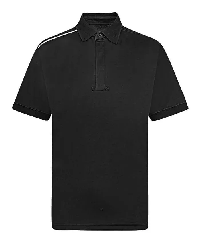 Portwest T820 KX3 Poloshirt Zwart voorkant