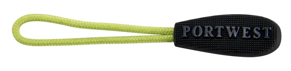 Portwest T900 Vervangbare pullers Lime groen voorkant