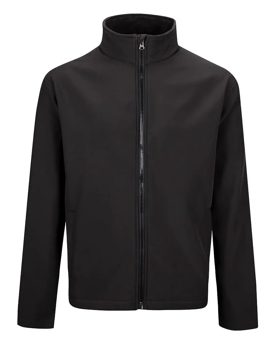 Portwest TK20 Print & Promo Softshell voor heren (2L) Zwart voorkant