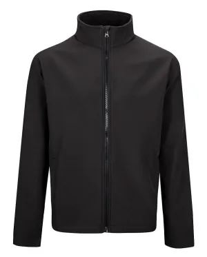 Portwest TK20 Print & Promo Softshell voor heren (2L) Zwart voorkant