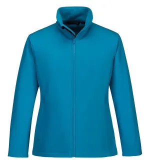 Portwest TK21 Print & Promo Softshell (2L) Aqua voorkant