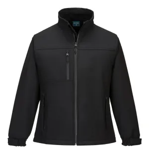 Portwest TK41 Charlotte Dames Softshell (3L) Zwart voorkant