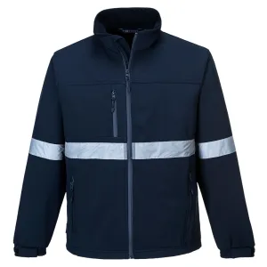 Portwest TK54 IONA Softshell Jack (3L) Marine voorkant