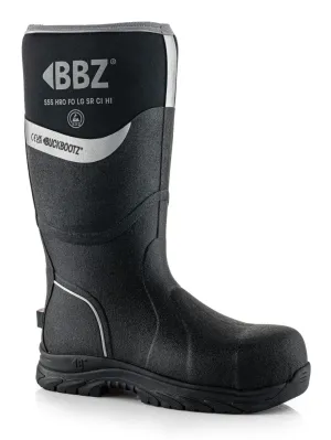 BuckBootz Neopreen Laars BBZ6000NM S5S Zwart voorkant