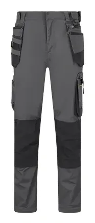 Safety Jogger Alkes Trousers Men Donkergrijs voorkant
