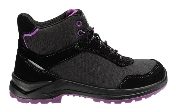 Safety Jogger Botanic S1P Mid Zwart voorkant