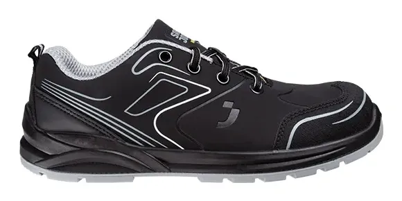 Safety Jogger Cador S3 Low Zwart voorkant
