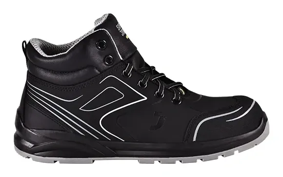 Safety Jogger Cador S3 Mid Zwart voorkant