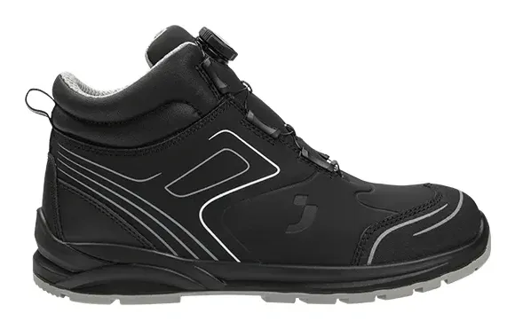 Safety Jogger Cador S3 Mid Tls Zwart voorkant