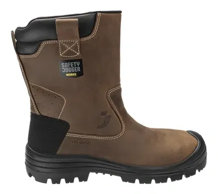 Safety Jogger Caldera S7S Bruin voorkant
