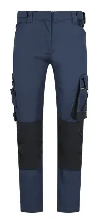 Safety Jogger Deneb Trousers W Marine / Zwart voorkant