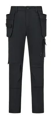 Safety Jogger Essential Trouser Hp Zwart voorkant