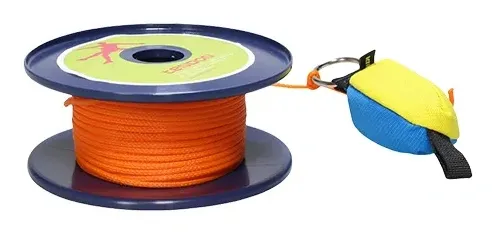 Safety Jogger Throw Line 50M Oranje voorkant