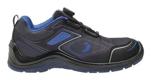 Safety Jogger Flow S1P Low Tls Blauw voorkant