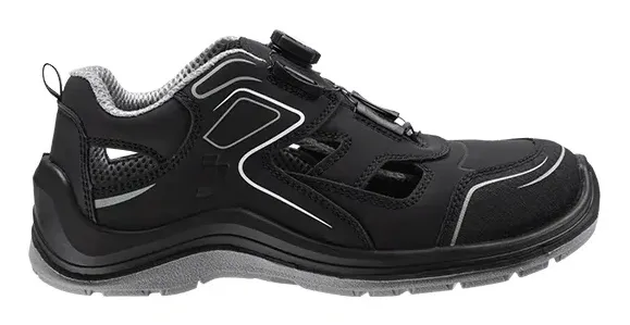 Safety Jogger Flow S1P Sandal Tls Zwart voorkant