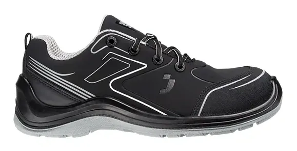 Safety Jogger Flow S3 Low Zwart voorkant