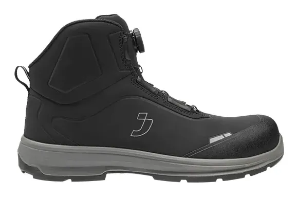 Safety Jogger Flux S3S Mid Tls Zwart voorkant
