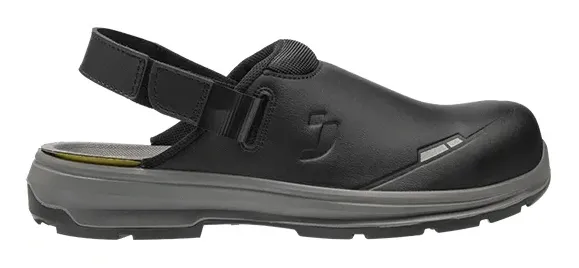 Safety Jogger Flux SB Clog Zwart voorkant