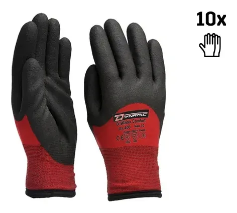 Safety Jogger D-Winter (10 paar) Rood voorkant