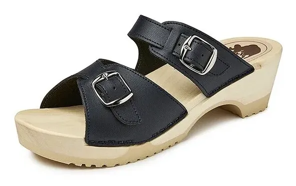 Bighorn 0018 buigzame slipper Blauw voorkant