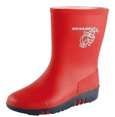 Dunlop K131510 mini kinderlaars pvc rood Rood voorkant