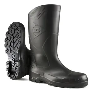 Dunlop H142011 knielaars pvc S5 zwart Zwart voorkant