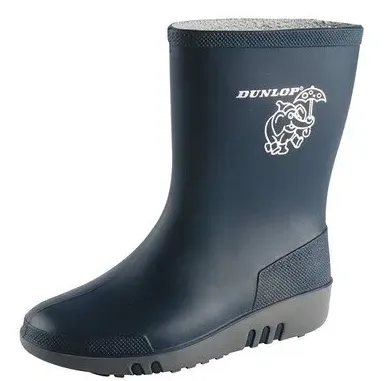 Dunlop K151710 mini kinderlaars pvc blauw Blauw voorkant