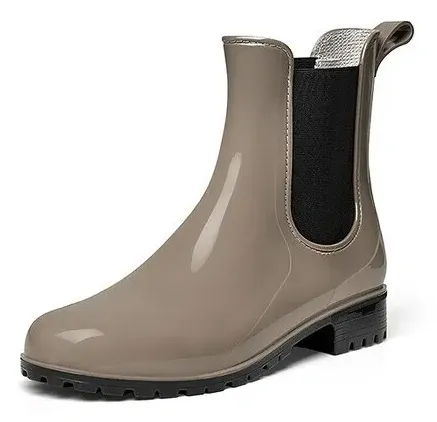 Gevavi 4300 dames enkellaars pvc Beige voorkant