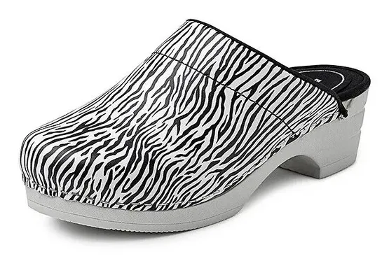Bighorn 5030 clog buigzame zool Zwart voorkant