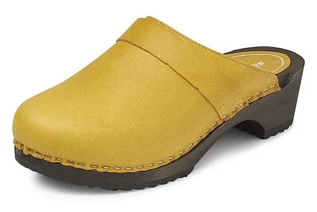 Bighorn 6006 clog Geel voorkant