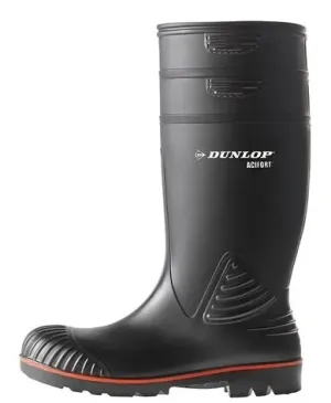 Dunlop A442031 Acifort knielaars S5 zwart Zwart voorkant