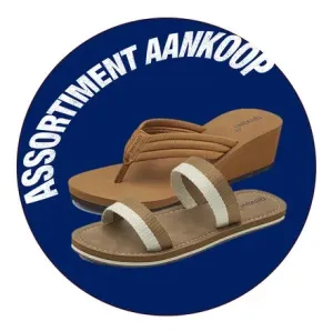 Gevavi Assortiment teenslippers dames Rani en Bisa Multi voorkant