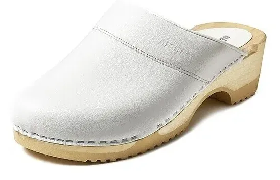 Bighorn BM01 Rhone buigzame clog Wit voorkant