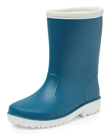Gevavi Bodi gevoerde kinderlaars PVC Blauw voorkant