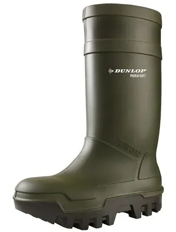 Dunlop C662 THERMO+ knielaars S5 Groen voorkant