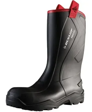 Dunlop C762043.CH Purofort+ rugged S5 zwart Zwart voorkant