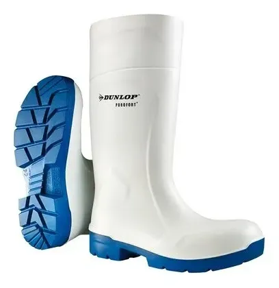 Dunlop CA61131 Purofort multigrip knielaars S4 wit Wit voorkant