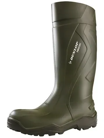 Dunlop D760933 purofort + knielaars groen Groen voorkant