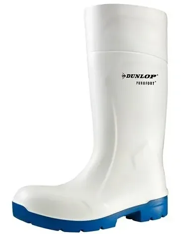 Dunlop DA60131 Purofort knielaars wit Wit voorkant
