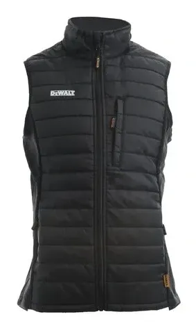 Dewalt Force bodywarmer zwart Zwart voorkant