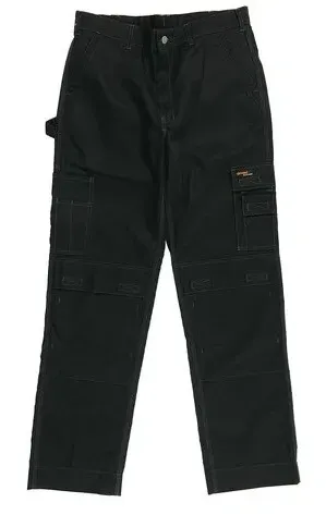Gevavi GW01 werkbroek zwart Zwart voorkant