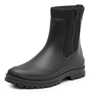 Gevavi Jill dameslaars pvc/ neopreen met rits Zwart voorkant