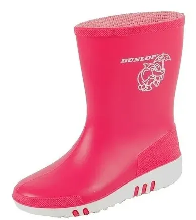 Dunlop K172110 mini kinderlaars PVC roze Roze voorkant